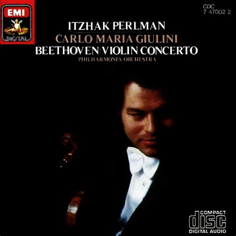 itzhak perlman beethoven violin concerto